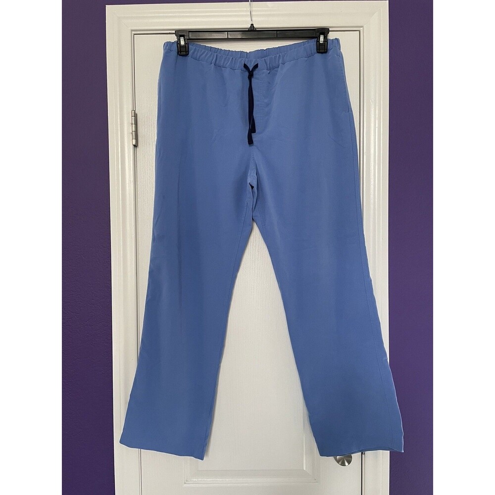 FIGS Pisco Basic Scrub Pants Ceil Blue FM4500 Size XL